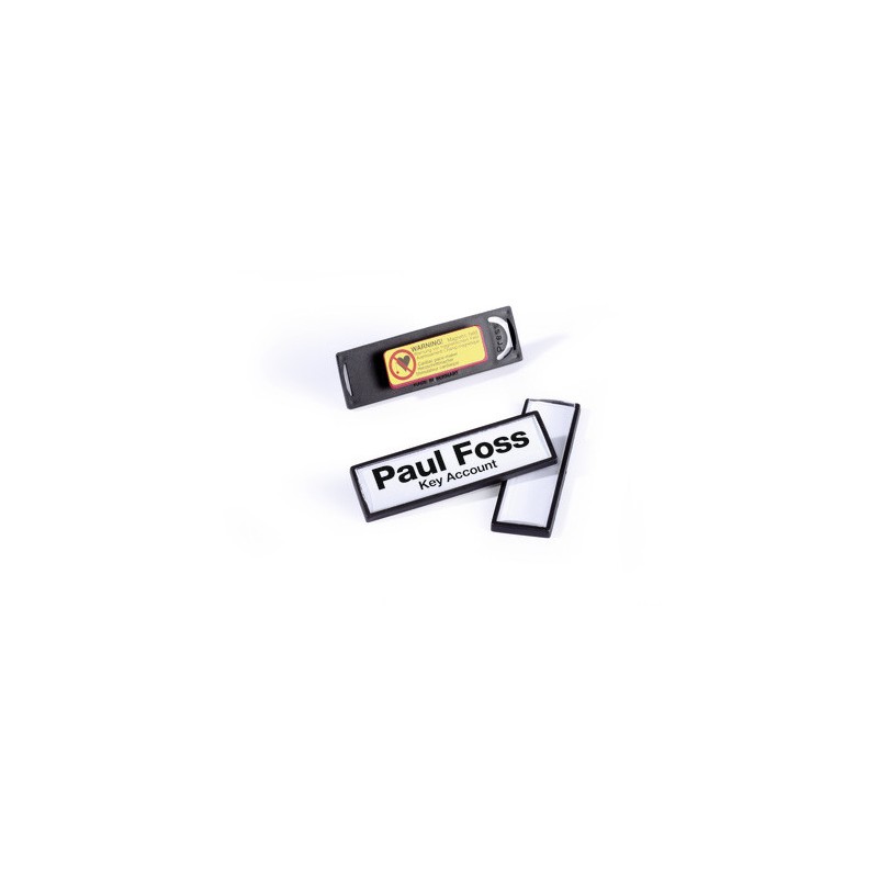 3562-CAJA DE 25 PORTANOMBRES CLIP CARD CON IMAN 17X67MM DURABLE 8132-01 3562-CAJA DE 25 PORTANOMBRES CLIP CARD CON IMAN 17X67MM DURABLE 8132-01