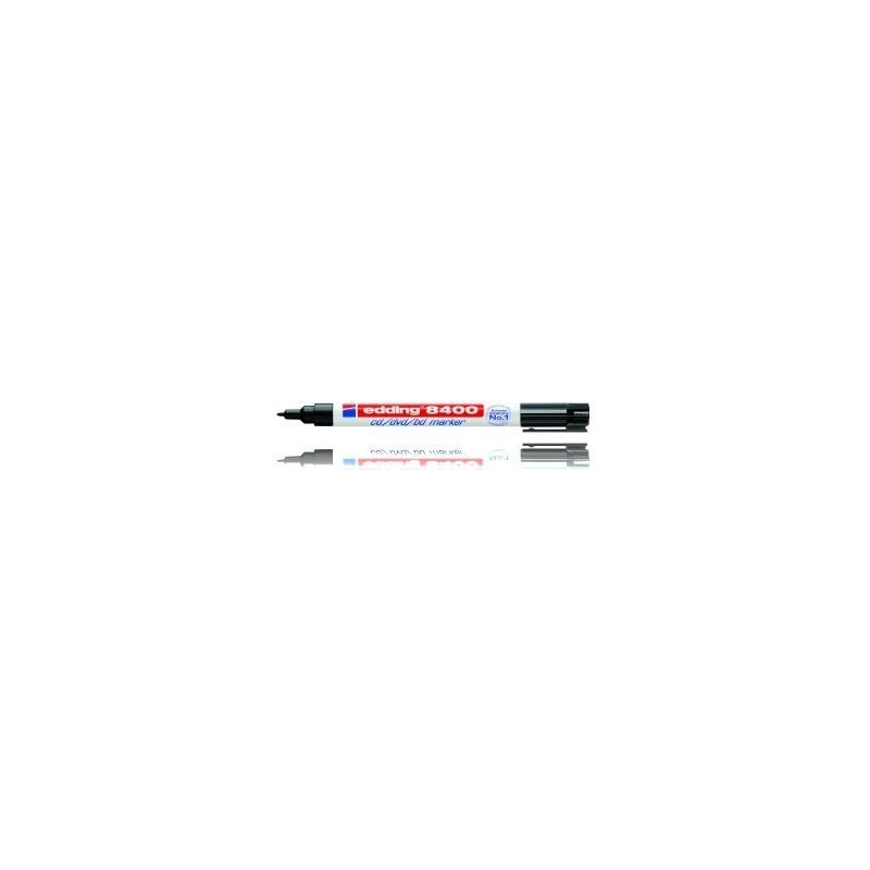 3568-MARCADOR ESPECIAL PARA CD PUNTA REDONDA 1MM 8400 NEGRO EDDING 8400-01 3568-MARCADOR ESPECIAL PARA CD PUNTA REDONDA 1MM 8400 NEGRO EDDING 8400-01