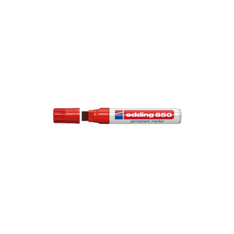 3570-MARCADOR PERMANENTE PUNTA BISELADA 5-16MM 850 ROJO EDDING 850-02 3570-MARCADOR PERMANENTE PUNTA BISELADA 5-16MM 850 ROJO EDDING 850-02
