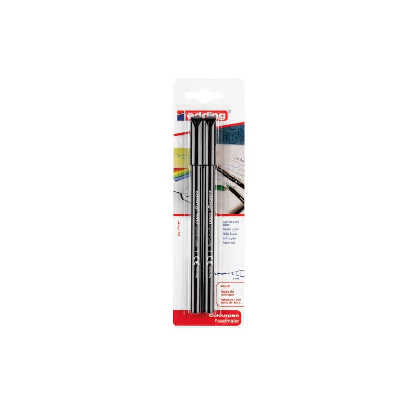 3574-BLISTER 2 ROTULADORES 1200 NEGRO EDDING E-1200/2-01 3574-BLISTER 2 ROTULADORES 1200 NEGRO EDDING E-1200/2-01
