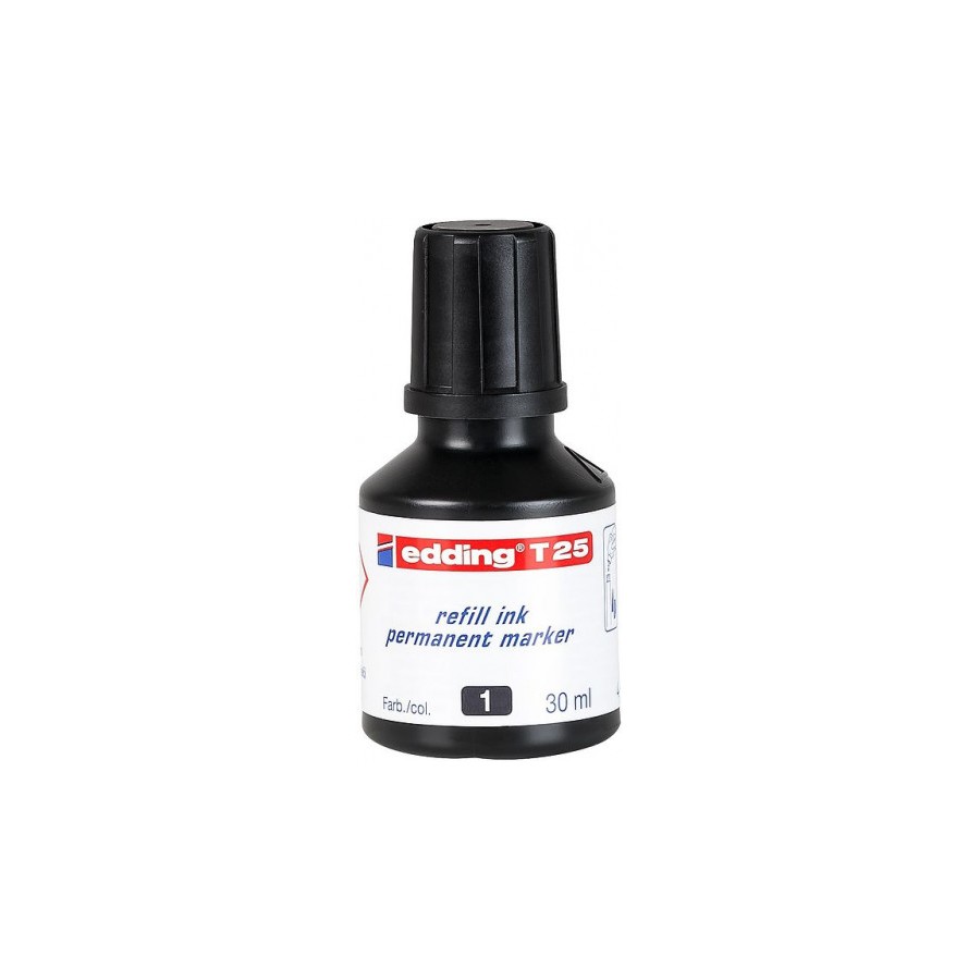 3581-FRASCO TINTA PARA RELLENAR 30ML NEGRO EDDING T25-001 3581-FRASCO TINTA PARA RELLENAR 30ML NEGRO EDDING T25-001