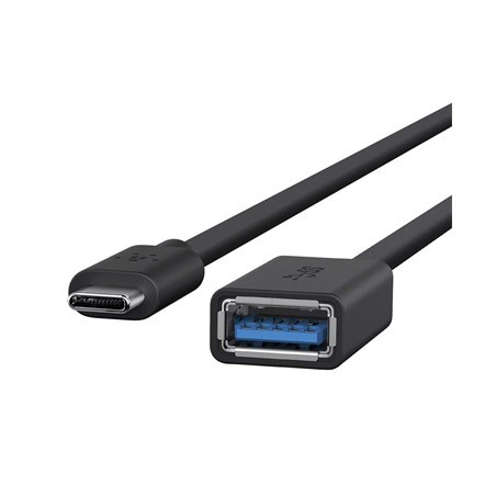 35812-Belkin F2CU036btBLK cable USB USB 3.2 Gen 1 (3.1 Gen 1) USB C USB A Negro