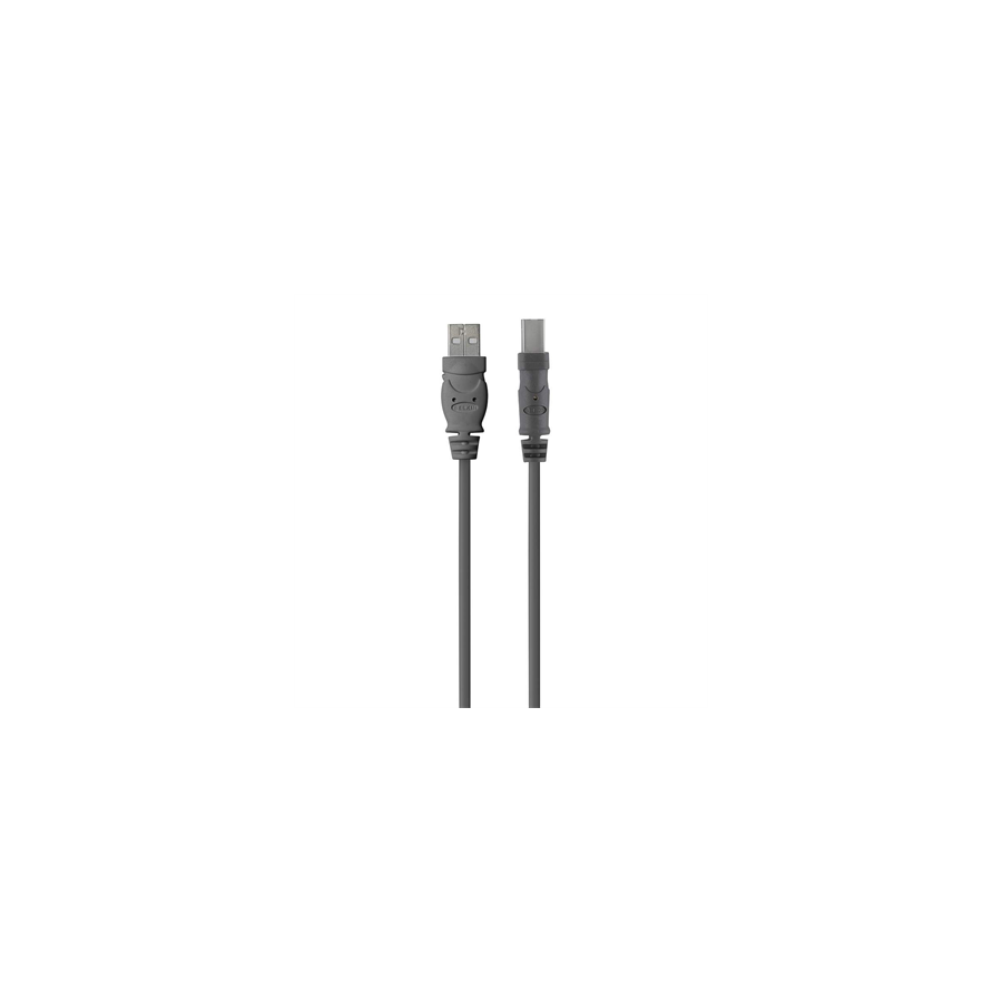 35840-Belkin USB 2.0 A - USB 2.0 B, 3m cable USB USB A USB B Gris