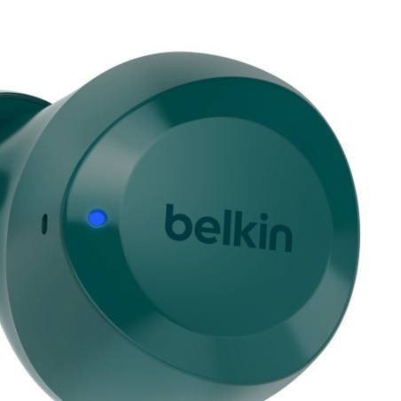 35890-Belkin SoundForm Bolt Auriculares Inalambrico Dentro de oido Llamadas/Musica/Deporte/Uso diario Bluetooth Verde az