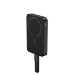 36014-OS-BASEUS ENERFILL FM11 MAGNETIC POWER BANK WITH BUILT-IN USB CABLE 10000MAH 30W MOON WHITE