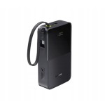 36027-OS-BASEUS ENERFILL FC51 BIPOW2 PRO DIGITAL DISPLAY POWER BANK WITH BUILT-IN CABLE 20000MAH 22.5W COSMIC BLACK