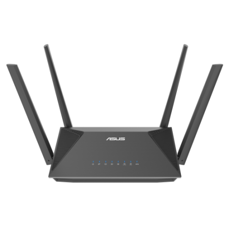 36081-ASUS RT-AX52 Pro AX3000 router inalambrico Gigabit Ethernet Doble banda (2,4 GHz / 5 GHz) Negro