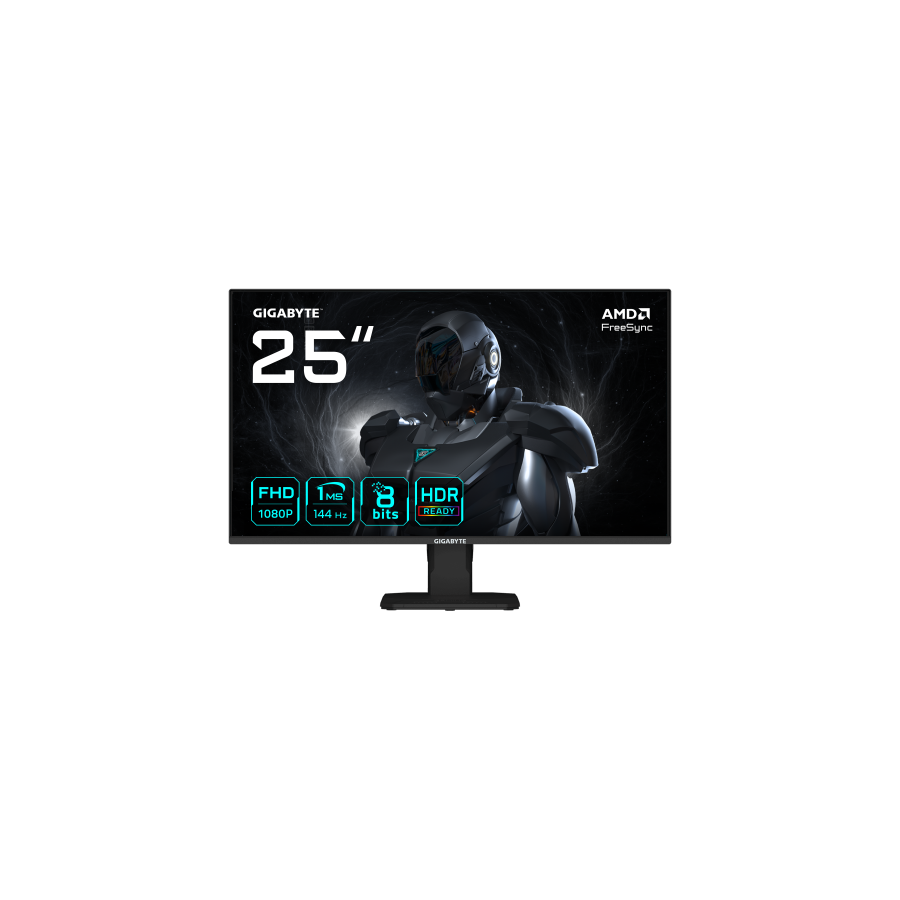 36209-MONITOR GIGABYTE 25" GS25F14,SS IPS,1920X1080(FHD),0.09PP,1500:1,1MS,144HZ,2HDMI+1DP
