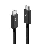 36243-Lindy 31120 cable Thunderbolt 1 m 40 Gbit/s Negro