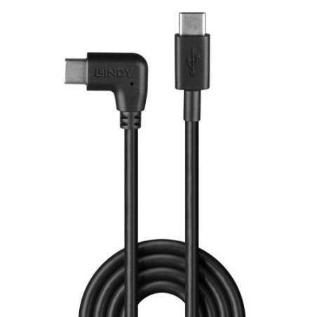 36280-Lindy 32005 cable USB USB 2.0 1 m USB C Negro