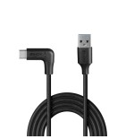 36286-Lindy 32012 cable USB USB 3.2 Gen 2 (3.1 Gen 2) 0,5 m USB A USB C Negro