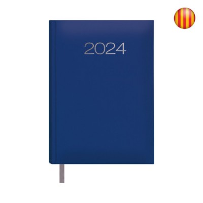 AGENDA 2024 LISBOA DiA PaGINA 14 X 20 CM COLOR AZUL CATALAN DOHE 12691 24