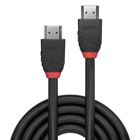 36370-Lindy 36470 cable HDMI 0,5 m HDMI tipo A (Estandar) Negro