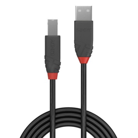 36506-Lindy 36674 cable USB USB 2.0 3 m USB A USB B Negro