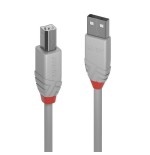 36517-Lindy 36683 cable USB USB 2.0 2 m USB A USB B Gris