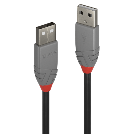 36533-Lindy 36695 cable USB USB 2.0 5 m USB A Negro
