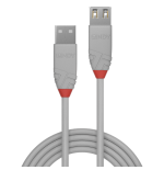 36548-Lindy 36710 cable USB USB 2.0 0,2 m USB A Gris