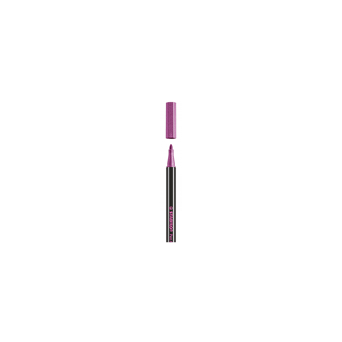 ROTULADOR PUNTA 14 MM PEN 68 METALLIC ROSA STABILO 68 856