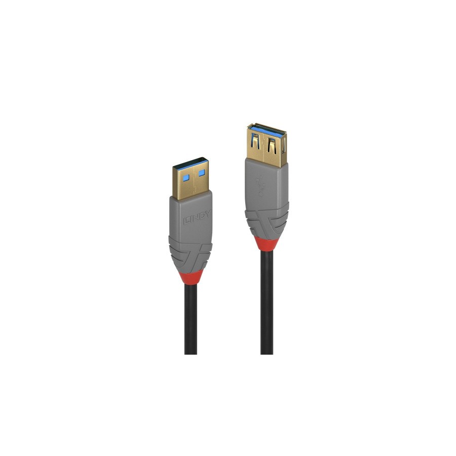 36605-Lindy 36761 cable USB USB 3.2 Gen 1 (3.1 Gen 1) 1 m USB A Negro