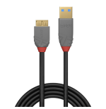 36612-Lindy 36765 cable USB USB 3.2 Gen 1 (3.1 Gen 1) 0,5 m USB A Micro-USB B Negro
