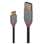 36653-Lindy 36895 cable USB USB 3.2 Gen 2 (3.1 Gen 2) 0,15 m USB C USB A Negro