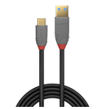 36672-Lindy 36912 cable USB USB 3.2 Gen 2 (3.1 Gen 2) 1,5 m USB C USB A Negro, Gris