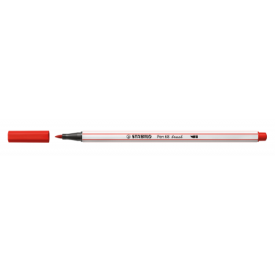 ROTULADOR PUNTA FIBRA PINCEL PEN 68 BRUSH CARMIN STABILO 568 48