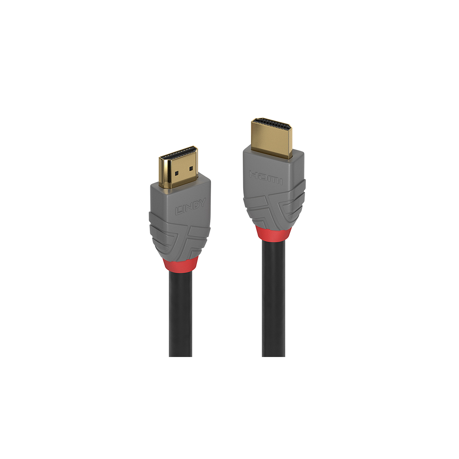 36733-Lindy 36965 cable HDMI 5 m HDMI tipo A (Estandar) Negro, Gris