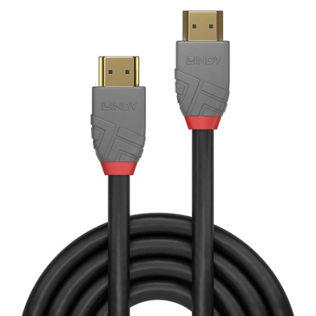 36738-Lindy 36967 cable HDMI 10 m HDMI tipo A (Estandar) Negro, Gris
