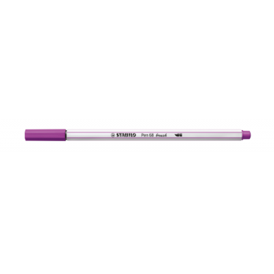 ROTULADOR PUNTA FIBRA PINCEL PEN 68 BRUSH LILA STABILO 568 58