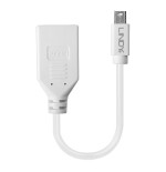 36915-Lindy 41021 cable DisplayPort 0,15 m Mini DisplayPort Blanco
