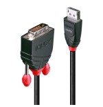 36934-Lindy 41490 adaptador de cable de video 1 m DVI-D DisplayPort Negro