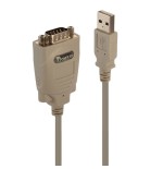 37003-Lindy 42844 cable de serie Blanco 1 m