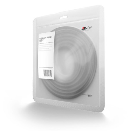 37052-Lindy 45350 cable de red Gris 0,3 m Cat6a S/FTP (S-STP)