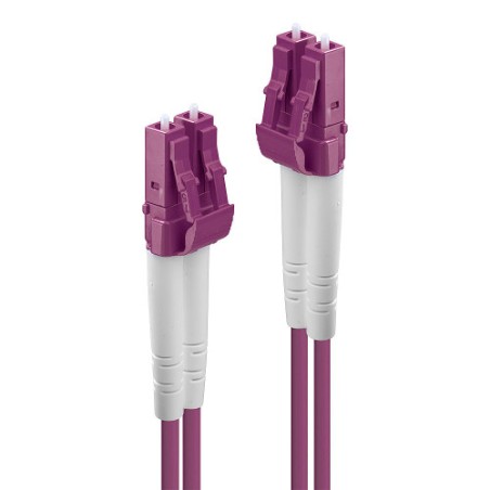 37128-Lindy 46340 Cable de fibra optica e InfiniBand 1 m LC Violeta