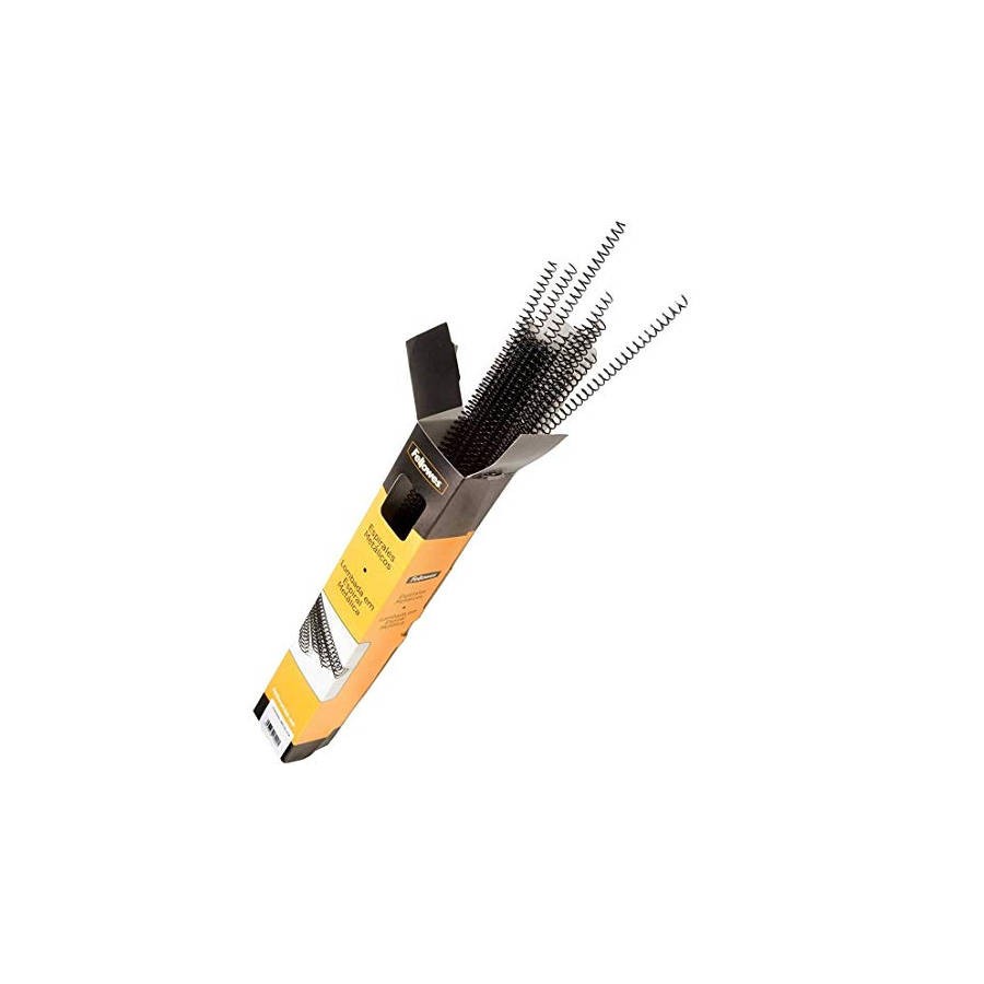 372-PACK 100 ESPIRALES METALICAS 8 MM. NEGRO FELLOWES 5110101 372-PACK 100 ESPIRALES METALICAS 8 MM. NEGRO FELLOWES 5110101