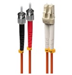 37201-Lindy 46492 Cable de fibra optica e InfiniBand 3 m LC ST Naranja