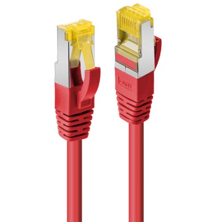 37396-Lindy 47293 cable de red Rojo 1,5 m Cat7 S/FTP (S-STP)