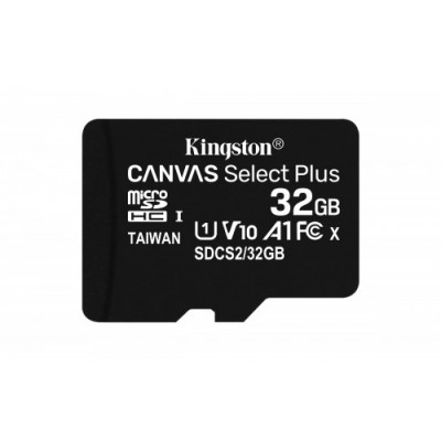 Kingston Technology Canvas Select Plus memoria flash 32 GB MicroSDHC Clase 10 UHS I