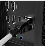 37624-Lindy 47600 cable de red Gris 0,3 m Cat6a S/FTP (S-STP)