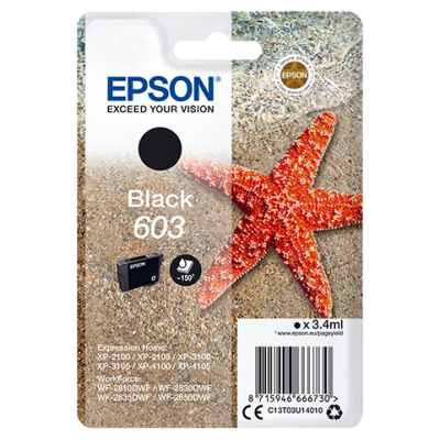 Epson Singlepack Black 603 Ink