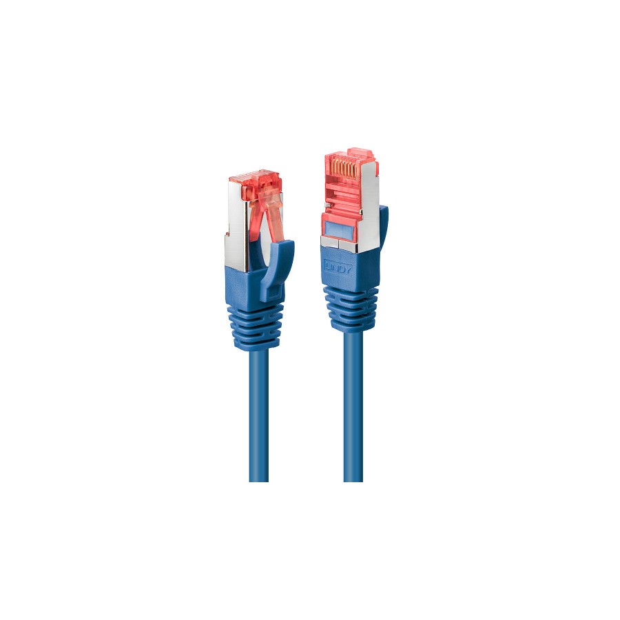 37807-Lindy 47720 cable de red Azul 3 m Cat6 S/FTP (S-STP)