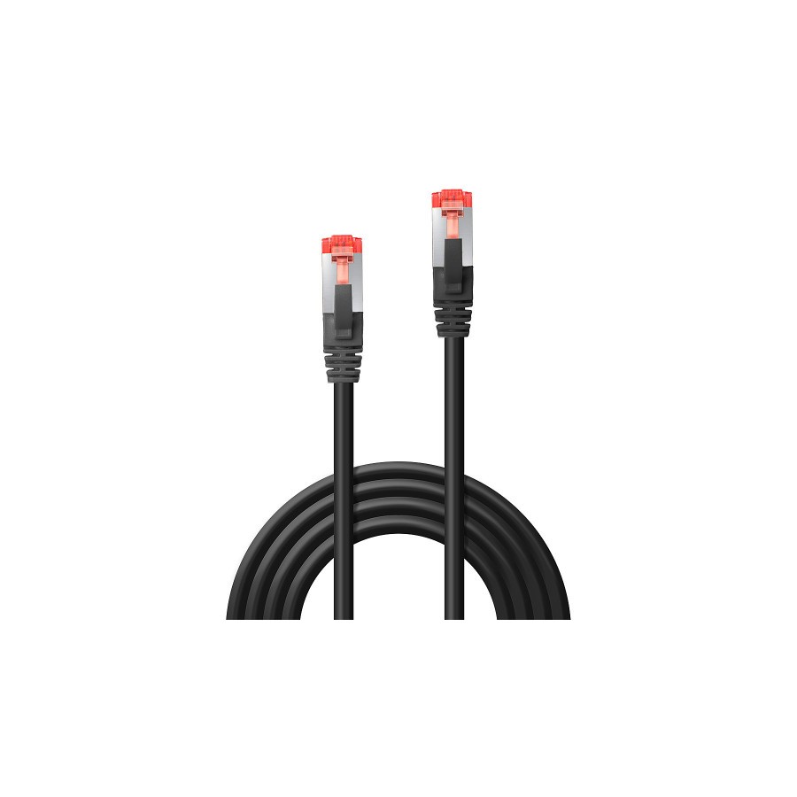 37914-Lindy 47786 cable de red Negro 30 m Cat6 S/FTP (S-STP)