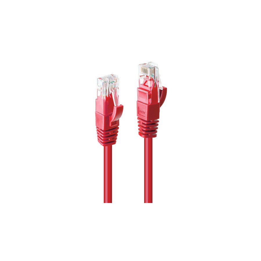 38083-Lindy 48038 cable de red Rojo 15 m Cat6 U/UTP (UTP)