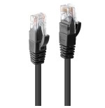 38133-Lindy 48076 cable de red Negro 0,5 m Cat6 U/UTP (UTP)