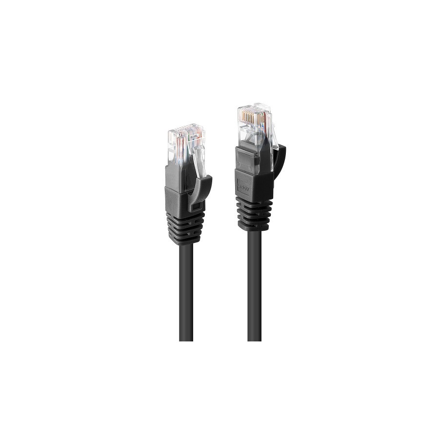 38147-Lindy 48083 cable de red Negro 15 m Cat6 U/UTP (UTP)