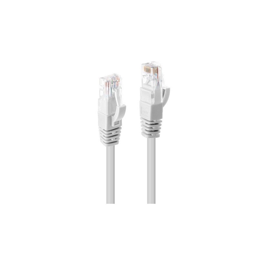 38157-Lindy 48092 cable de red Blanco 1 m Cat6 U/UTP (UTP)