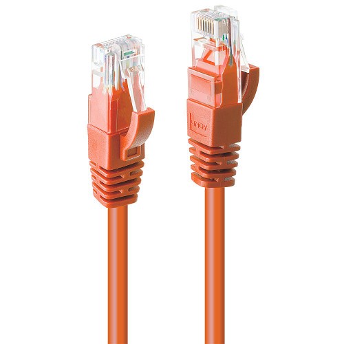 38178-Lindy 48107 cable de red Naranja 1 m Cat6 U/UTP (UTP)