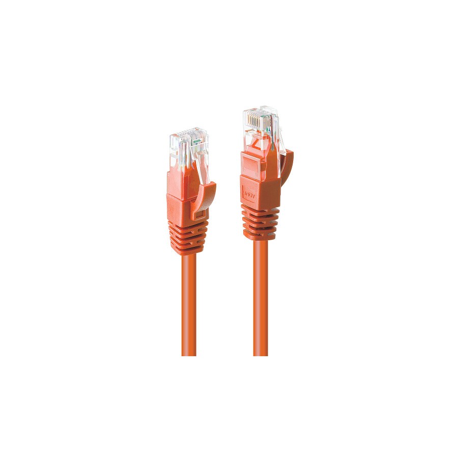38178-Lindy 48107 cable de red Naranja 1 m Cat6 U/UTP (UTP)