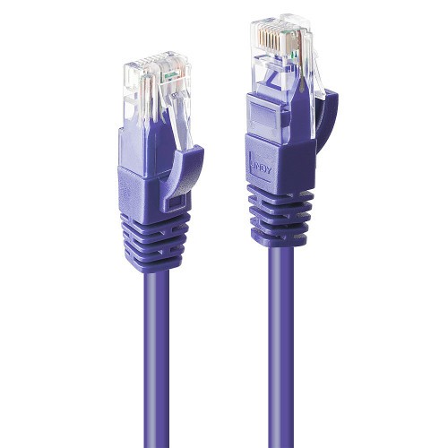 38208-Lindy 48126 cable de red Purpura 7,5 m Cat6 U/UTP (UTP)